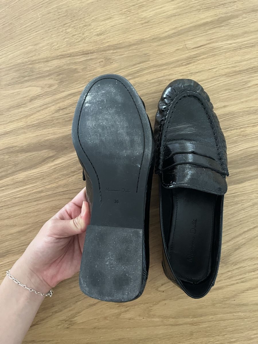 Massimo Dutti Scarpe da uomo: Massimo Dutti Embossed Loafers College Schuhe Mo – Usato da Fahrwangen venduto da sar_ynj5 3