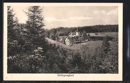 Schlegwegbad, Ortsansicht vom Hügelweg