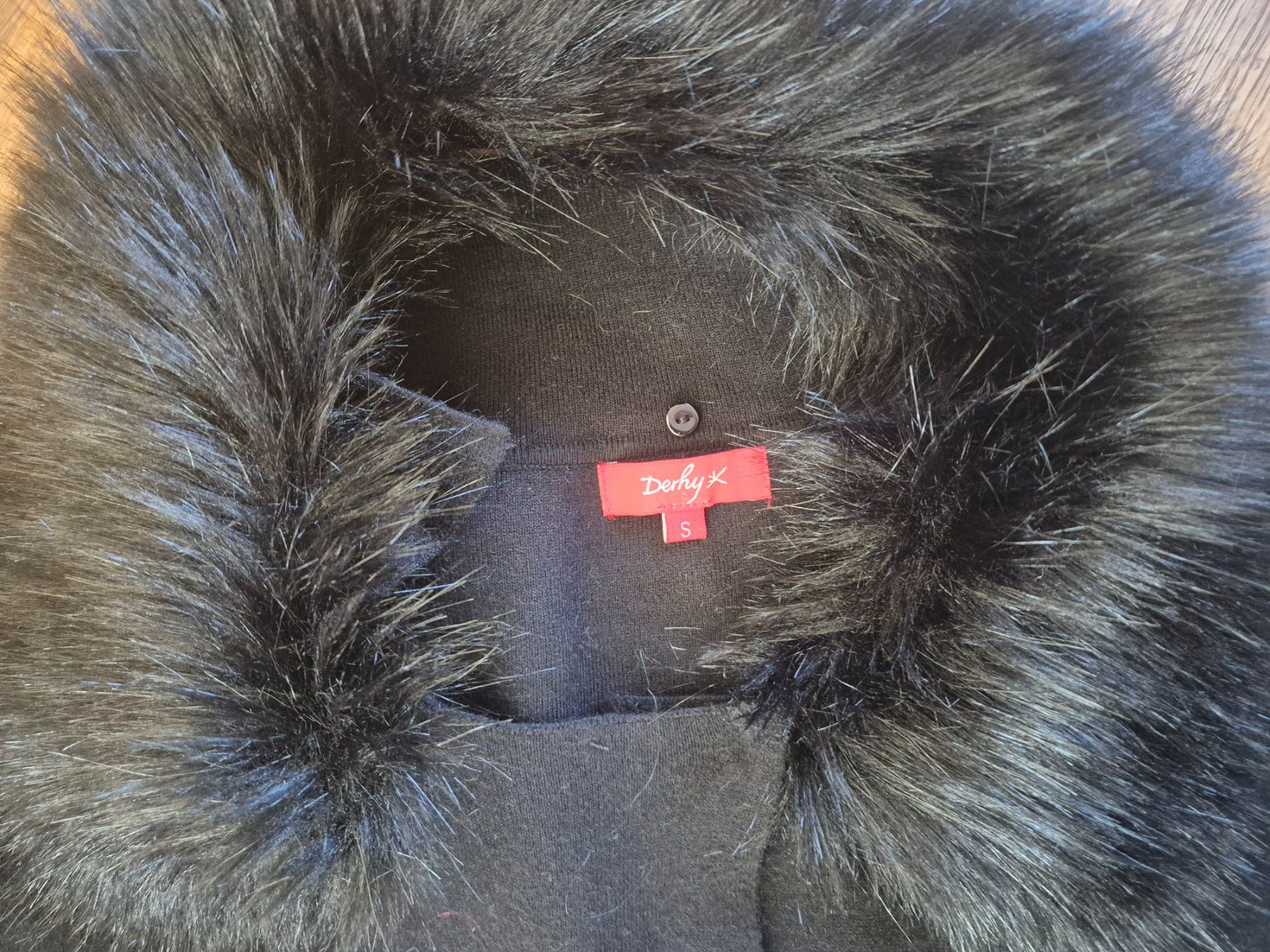 Derhy Cappotti: Black cardigan Derhy size S – Usato da Zürich venduto da monadiederich 1