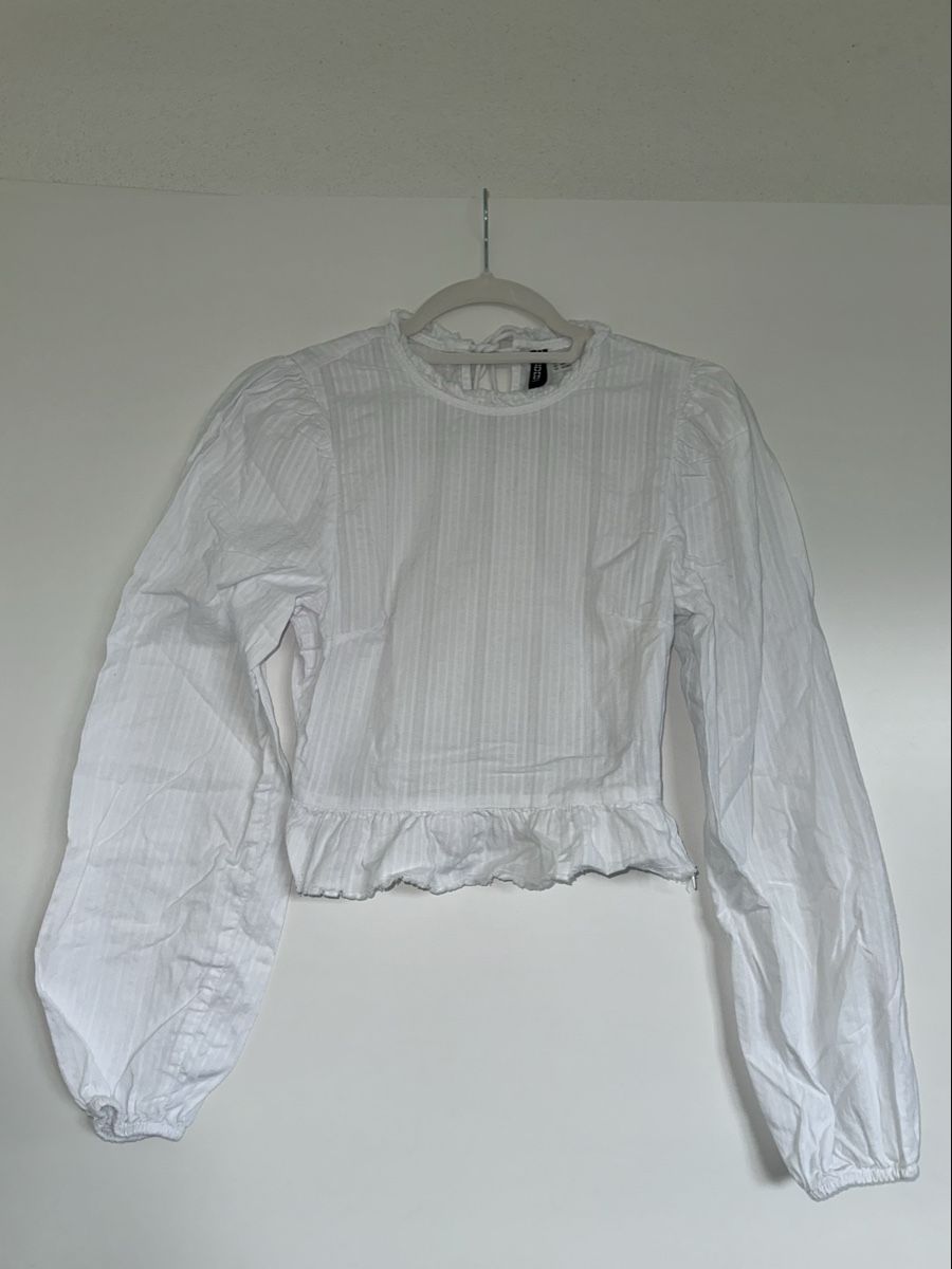 H&M Camicette: H&M Bluse weiss – Nuovo (secondo la descrizione) da Pratteln venduto da sia_uk27