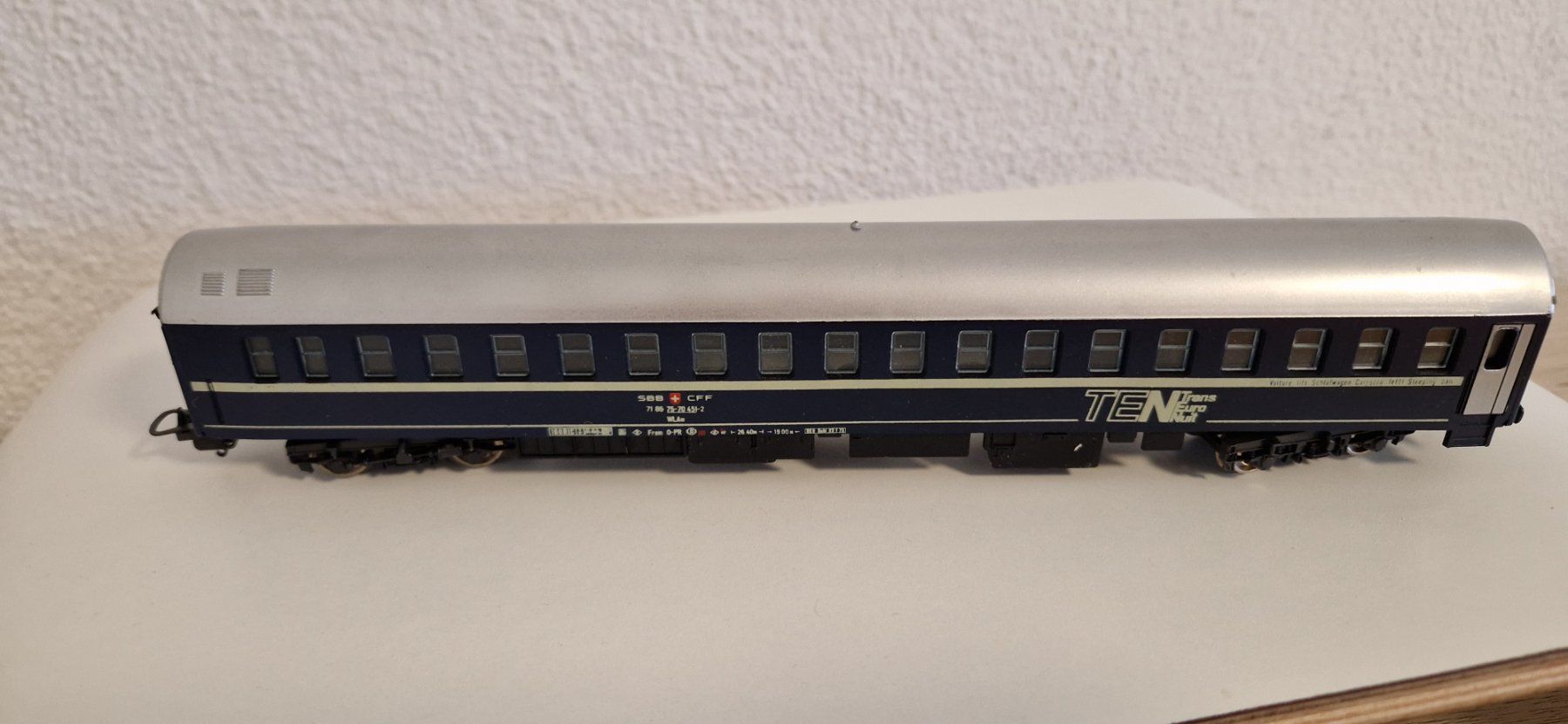 Lima Modellini di ferrovie: lima H0 Personenwagen TEN – Usato da Wünnewil venduto da 1509mani 4