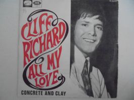 Cliff Richard " All My Love " Promo Espagne / Spanien 1968