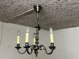 Esstisch Lampe aus Zinn (schwer)