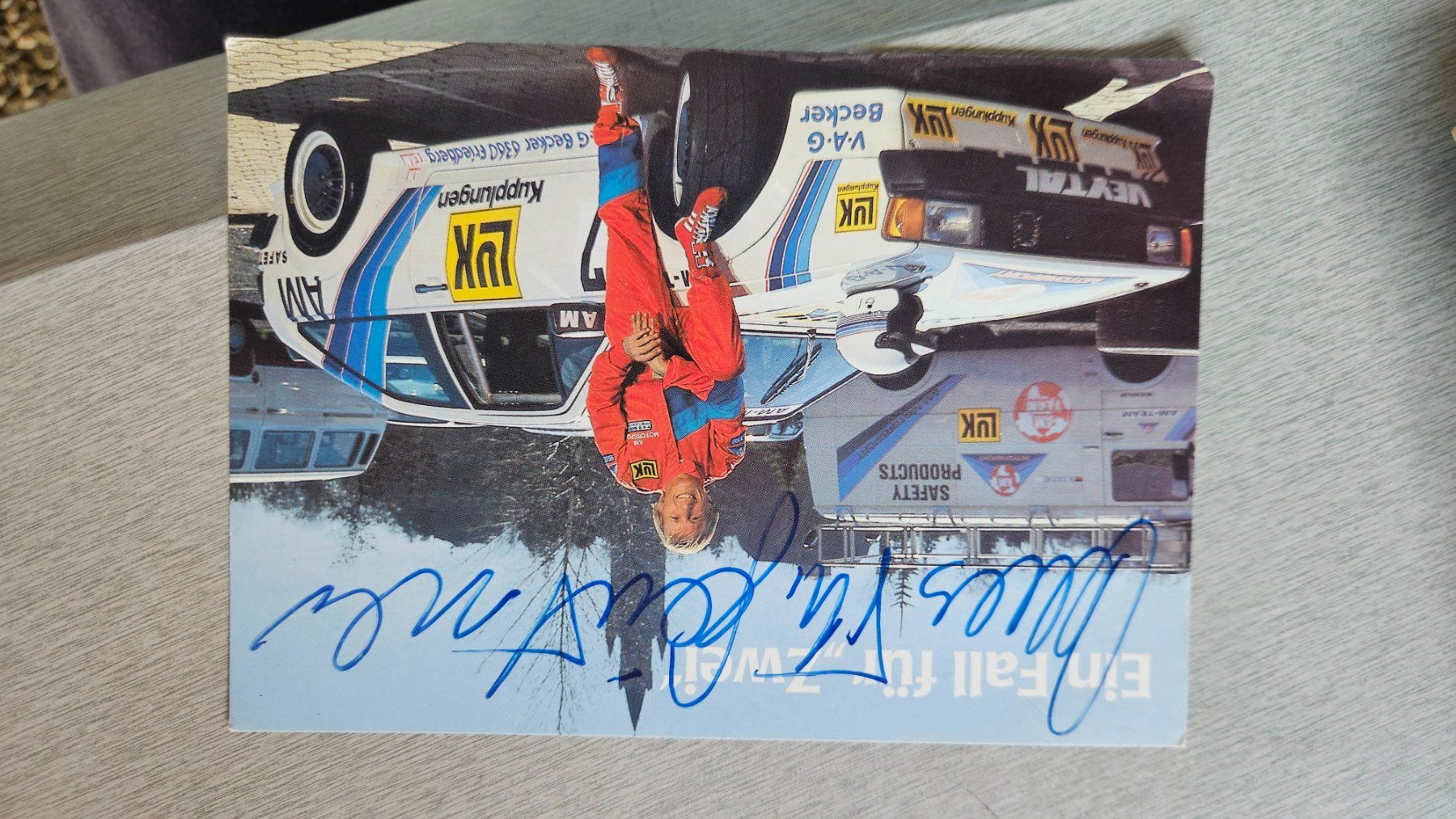 Autografi: Postkarten ein Fall fuer zwei, visiert – Usato da Feldbrunnen venduto da Kolosseum111