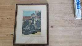 Original Radierung von Emil Singer (1881 - 1942)
