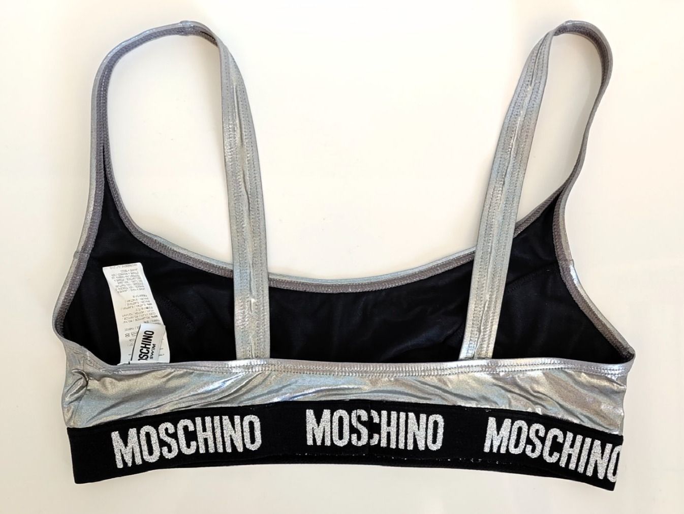 Moschino Costumi da bagno & Bikini: Moschino Bikini Metallic Silver – Usato da Meilen venduto da Aphrodite87 2
