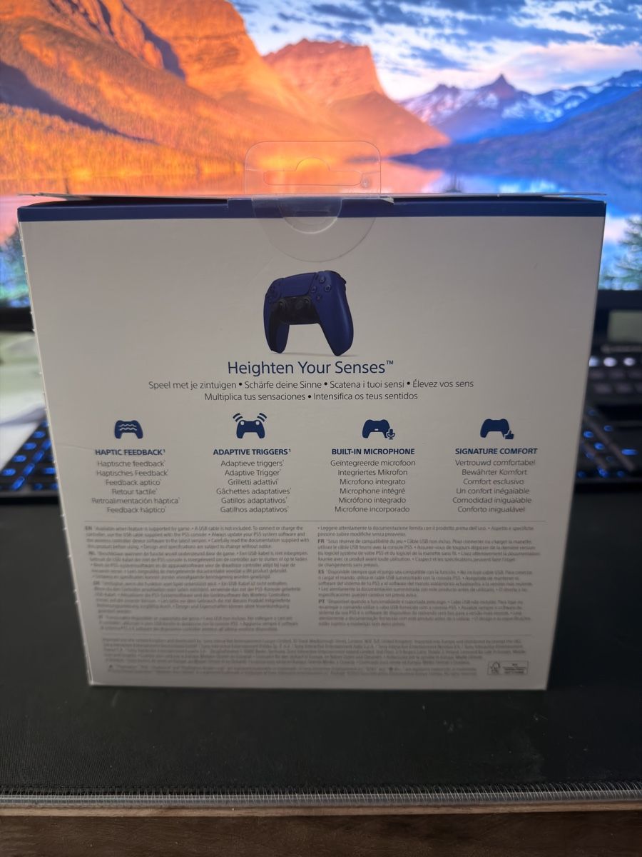 Sony Controller: PS5 DualSense Controller Cobalt Blue  – Neu und originalverpackt aus Selzach von SiendoGaming 1