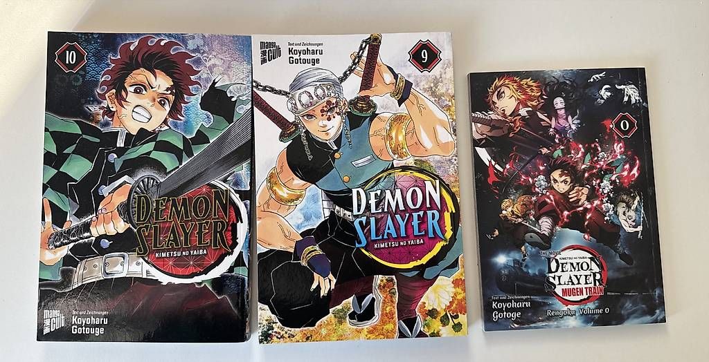 Fumetti: Demon Slayer 0-10 Manga inkl. Box – Nuovo (secondo la descrizione) da Meggen venduto da damu14 2