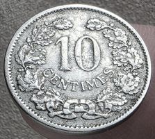 LUXEMBURG 10 CENTIMES 1901