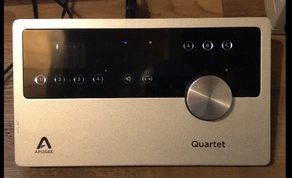Apogee Attrezzatura per studi di registrazione: Apogee Quartet – Usato da Fribourg venduto da Gibson95