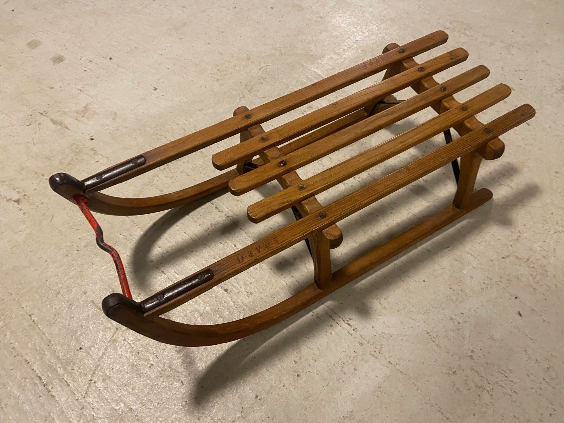 Schlitteln: Schlitten (S 18), Davoser Schlitten – Gebraucht aus Menziken von fiat-500 3