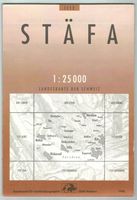 Landkarte Stäfa 1990