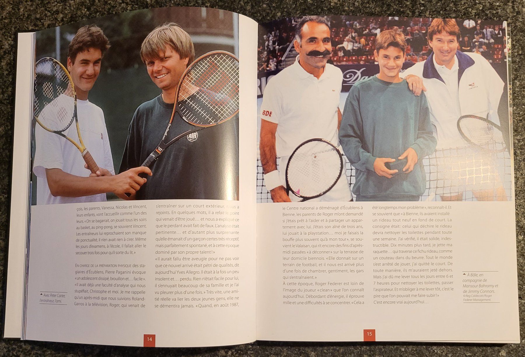 Bücher: Biographie Roger Federer  Number One – Gebraucht aus Montet (Glâne) von KOADA 4