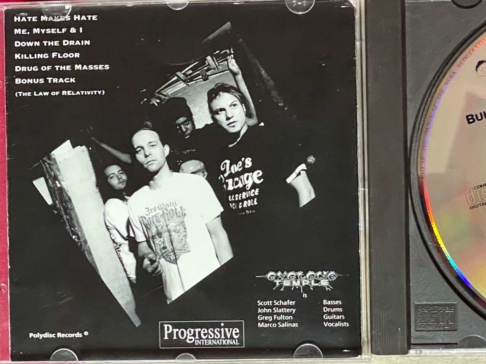 CD: Cyclone Temple – Building Errors In The Machine - Thrash – Usato da Muri b. Bern venduto da AdidasCollector 3