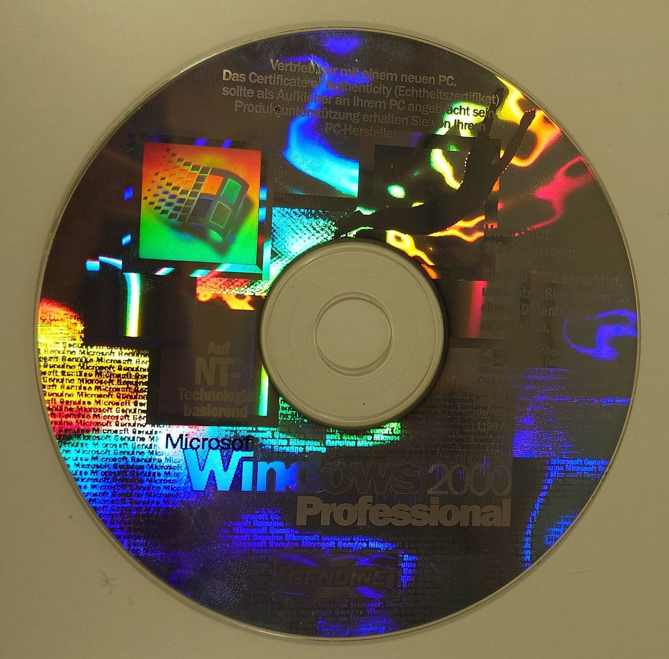 Microsoft Software: Original Windows 2000 Professional CD – Gebraucht aus Ostermundigen von Chrisascht 3