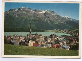 4 x Ansichtskarten ST. MORITZ