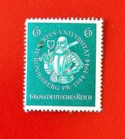 DEUTSCHES REICH UNI KÖNIGSBERG KALININGRAD RUSSLAND 1944**