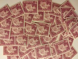 Genfer Ämter UPU Postfrische Frankaturwert 50 x 2.- Franken