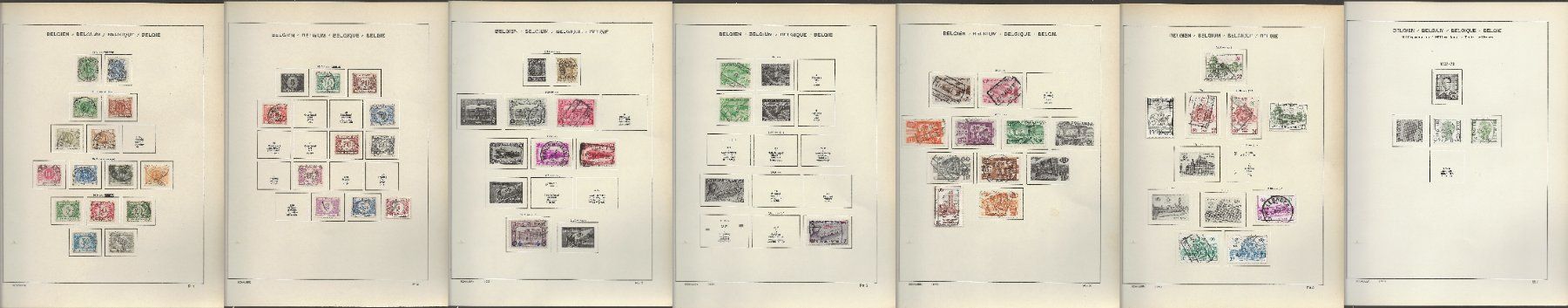 Tous les timbres: Marken Belgien – D'occasion à Au ZH par xelagreb01