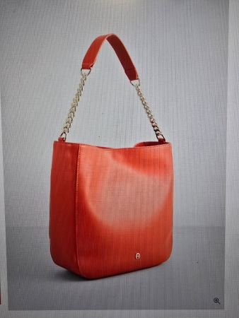 AIGNER HANDTASCHE CAMILLA ORANGE , NEU!