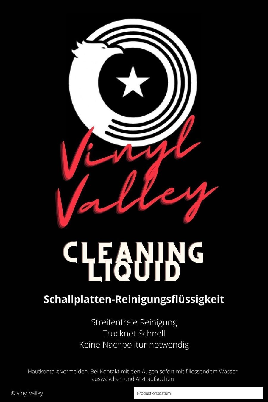 Pflegeprodukte: Vinyl Cleaning Liquid – Neu und originalverpackt aus Glis von VinylValley