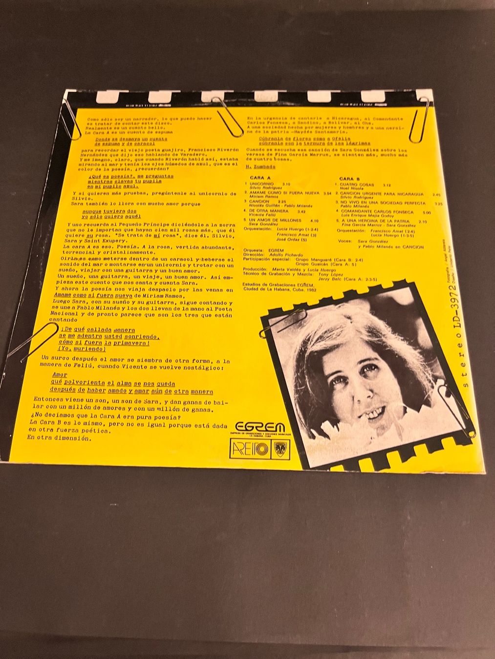 Vinyles: Sara Gonzalez LP Kuba – D'occasion à Uster par colmo 1