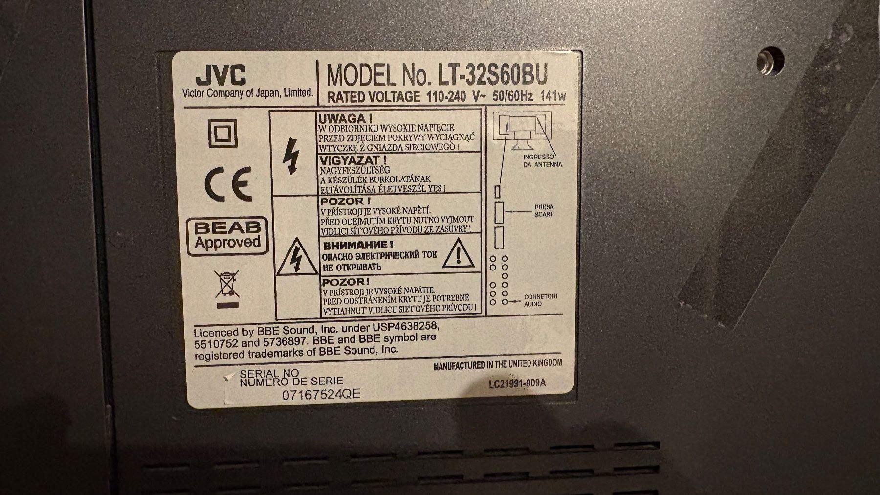 JVC Monitore: Gebrauchter Flachbildschirm – Gebraucht aus Rüegsauschachen von this_and_that 5