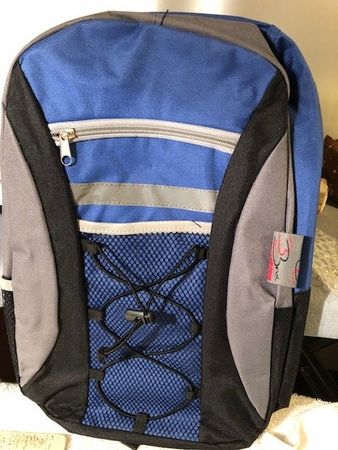 ❗Jetzt = 9. Fr. !!❗toller BEN BRIX - Rucksack Blau /Grau OVP