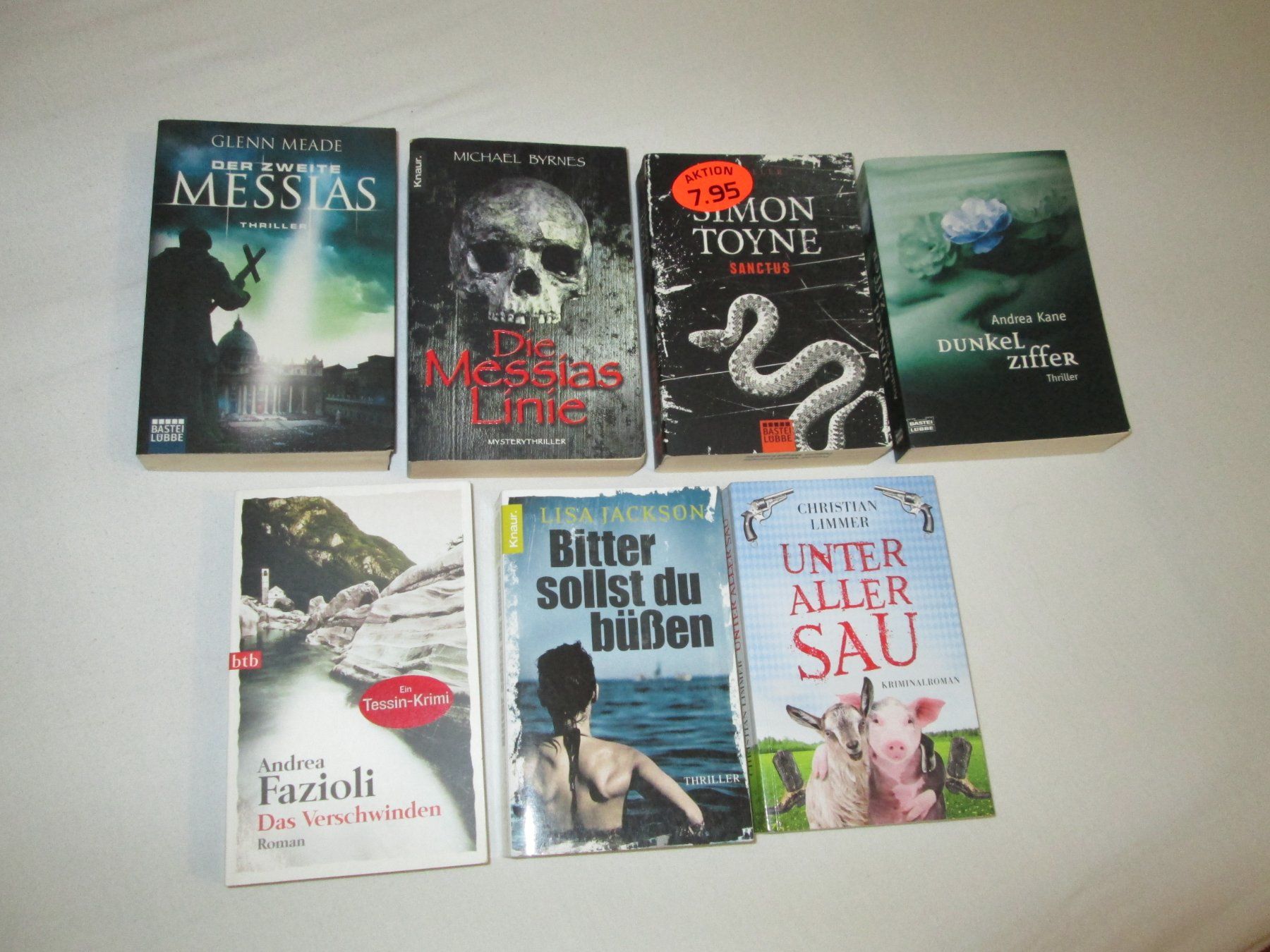 Libri: Buchpaket Krimi/Thriller – Usato da Neuchâtel venduto da Dualseele