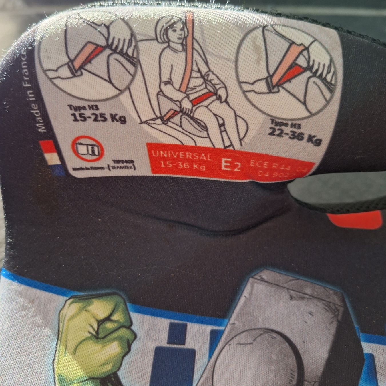 Seggiolini per auto: Sitzerhöhung Marvel Avengers – Usato da Schübelbach venduto da rab02 1