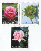 Briefmarken "Rosen". Norfolkinsel