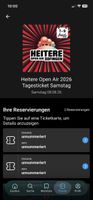 2x Heitere Openair Tagesticket Samstag
