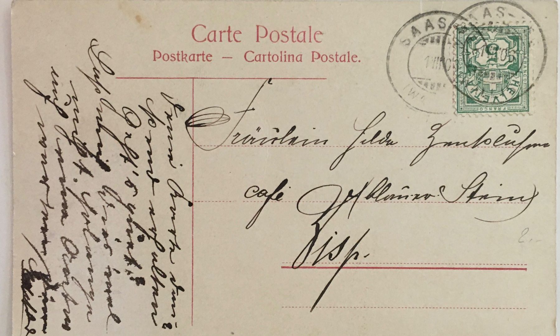 Cartoline postali: Landwirtschaft, Bauer, Ziegen – Usato da Frauenfeld venduto da Merk52 1