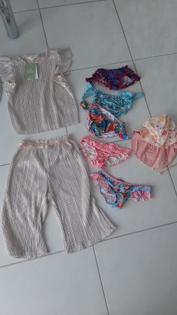 K..8 R) Mädchen Kleiderset Badehose Ca Gr. 116