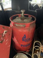Propangasflasche Esso rot gebraucht im Zustand gemäss Bild
