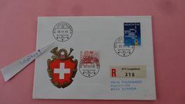 LEUGGELBACH/GL R-Brief Letzttag s, selten !!  30.11.79  10