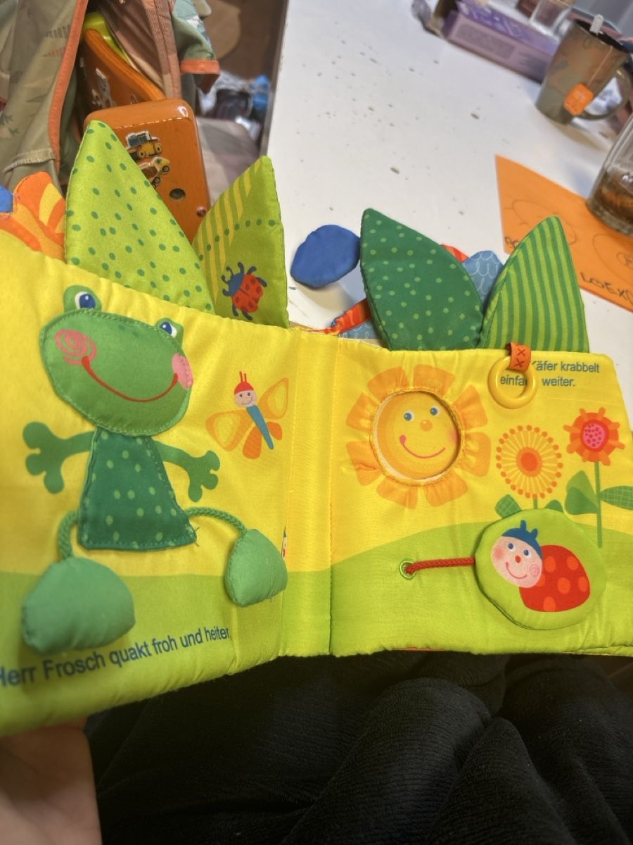 Libri: Haba Stoffbuch mit Fingerpuppe, neu. – Nuovo (secondo la descrizione) da Bolligen venduto da Danibr 3