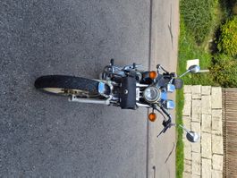 Motorrad Yamaha Virago schwarz