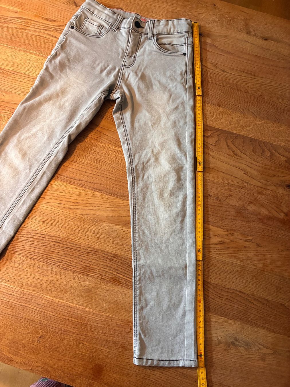 Pantaloni: Slim Jeans in hellgrau Gr. 140 – Usato da Bern venduto da avaroo 3