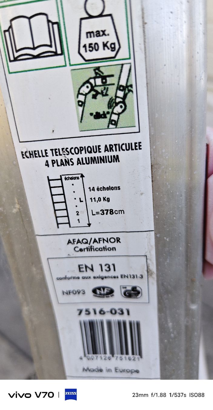 Hailo Scale: échelle pliable Hallo – Usato da Sugiez venduto da clo_76gd 2