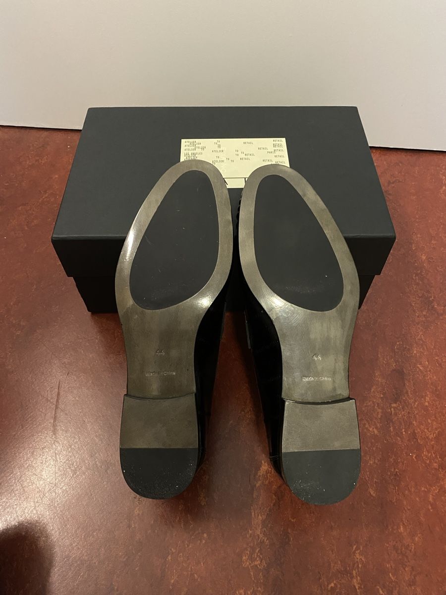 Herrenschuhe: Geflochtene Loafer Schwarz – Neu und originalverpackt aus Zürich von Royko 4