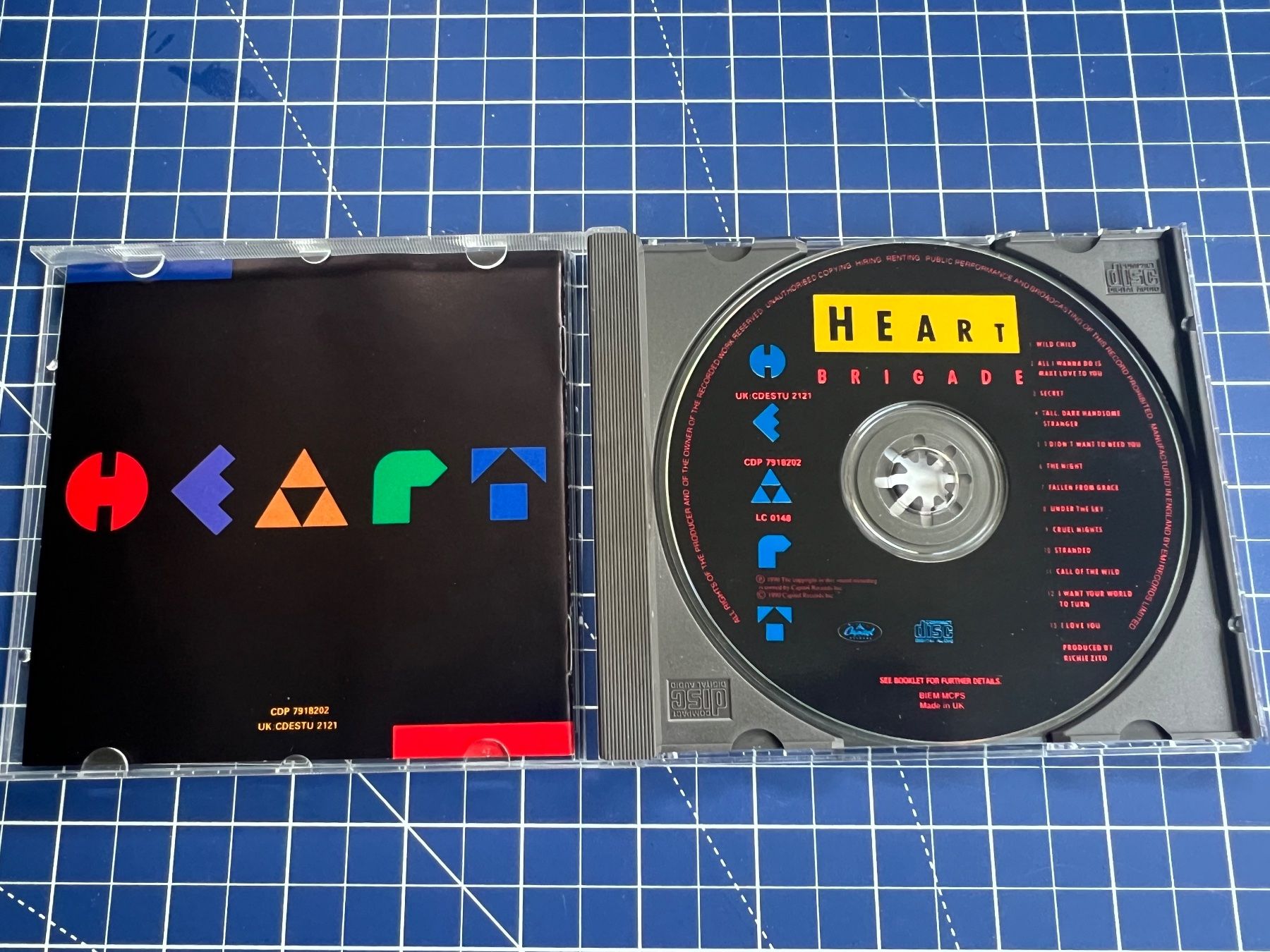 CD: Heart – Brigade – Usato da st.gallen venduto da sophiephie 1