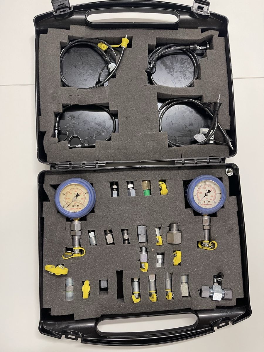 Misurare: Hydraulik-Prüfkoffer / Hydraulik-Messkoffer – Usato da Zürich venduto da Syossmen 3