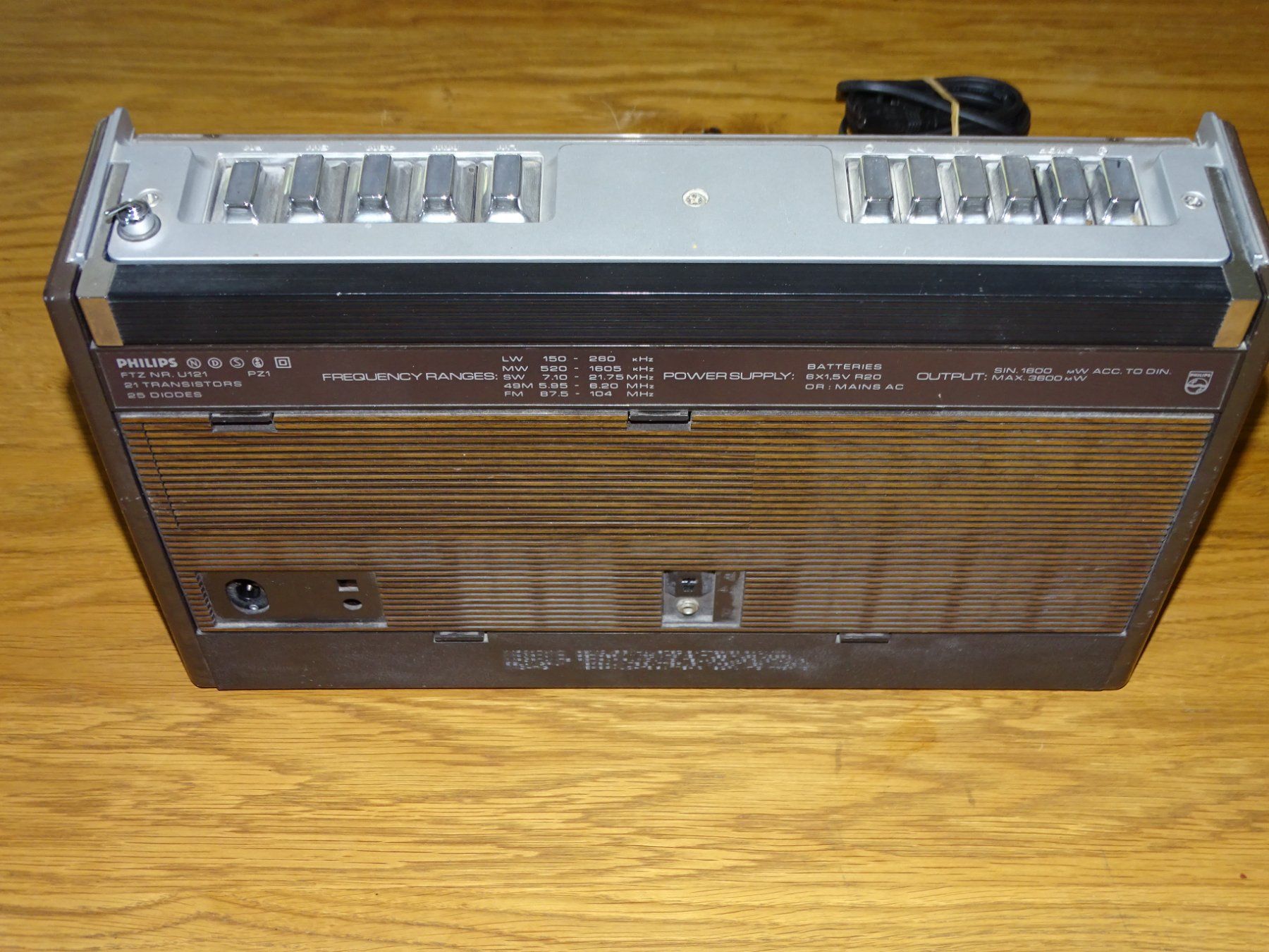 Philips Radios: Philips RC Radiorecorder  defekt – Defekt aus Hirzel von Musicman03 3
