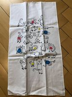 NEU: Geschirrtuch aus Halbleinen/Zwirn Katzen