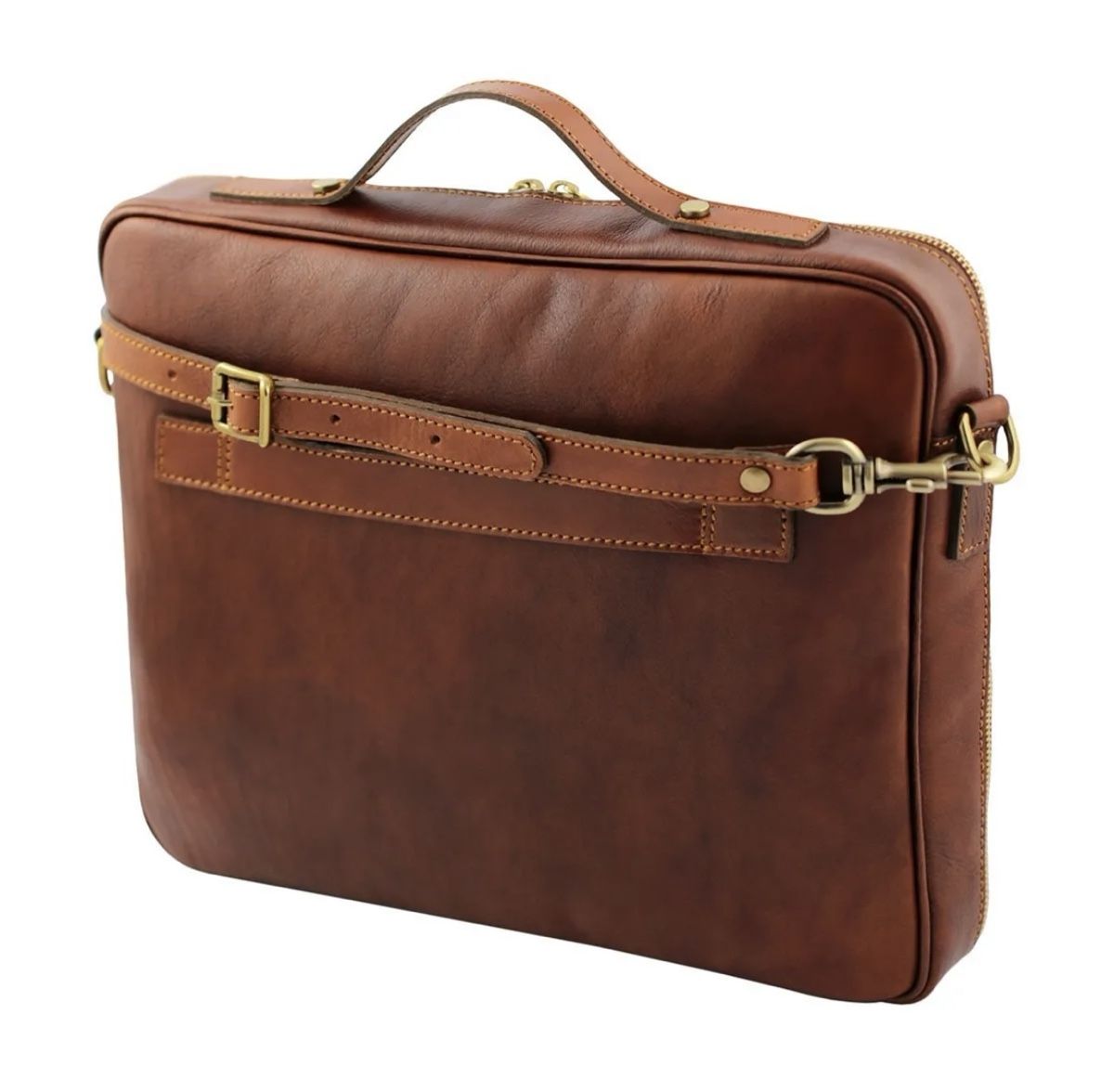 Koffer & Taschen: Laptoptasche aus Leder Seattle – Neu und originalverpackt aus Wittenbach von WWW.DRILUBAGS.CH 3