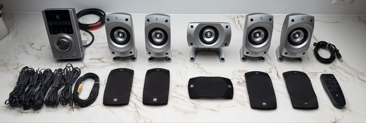Logitech Casse acustiche: Logitech Z-5500 Digital 5.1 THX Surround-System  Komplett – Usato da Zürich venduto da Syossmen 7