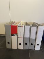 6x Dicke Ordner in verschiedenen Farben