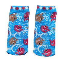 Sneaker-Socken Fische / Fish