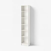 Regal weiss 40x28x202cm 6 Bretter guter Zustand